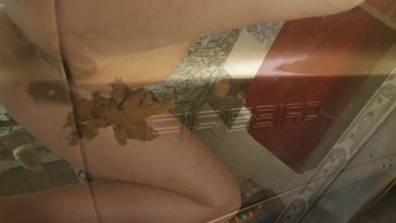 Watch this filthy slut get down and dirty in a scat session