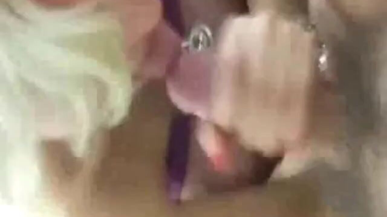 Blonde slut sucks scat covered dick like a champ