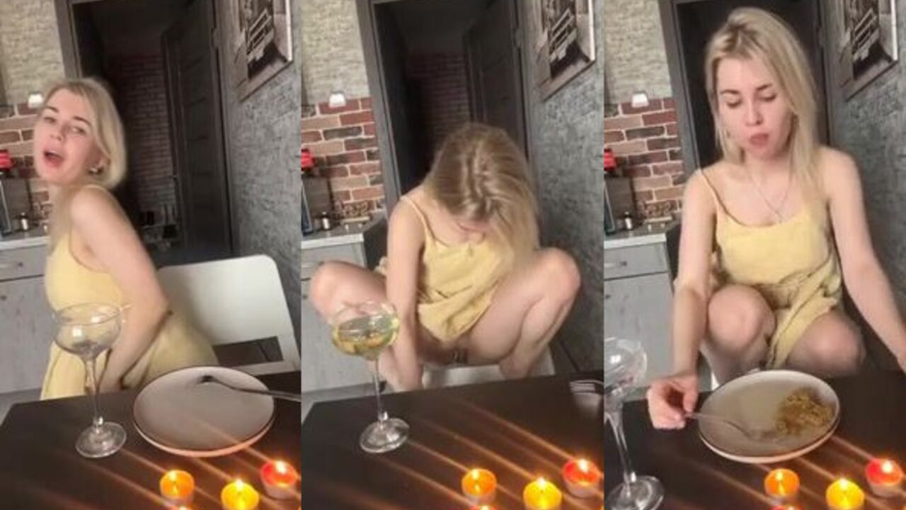 Misty Phoenix gets down and dirty with pee & pooping in her mouth