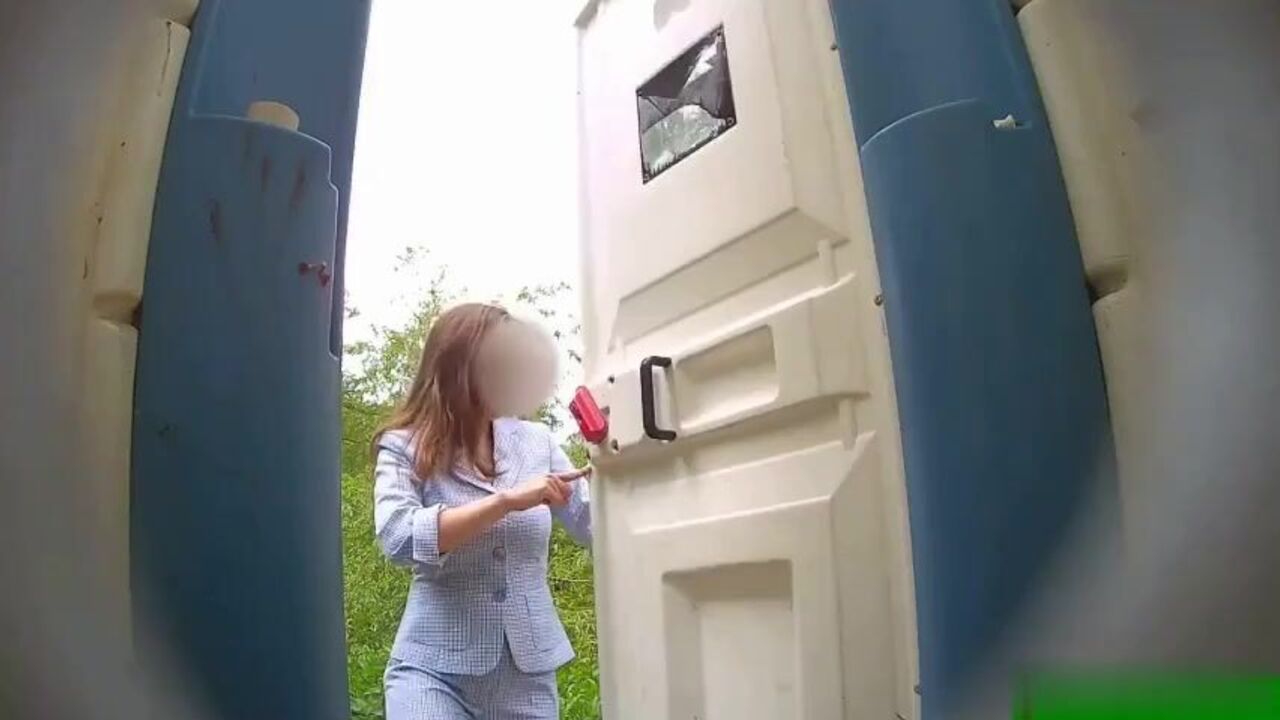 Cute Spy Catcher films himself peeing in the toilet - Cute Ass 7