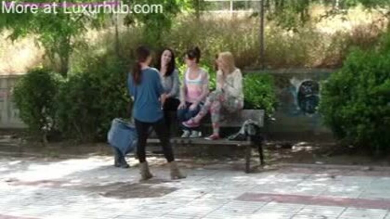 Watch these kinky girls get their scat fix in this wild foursome