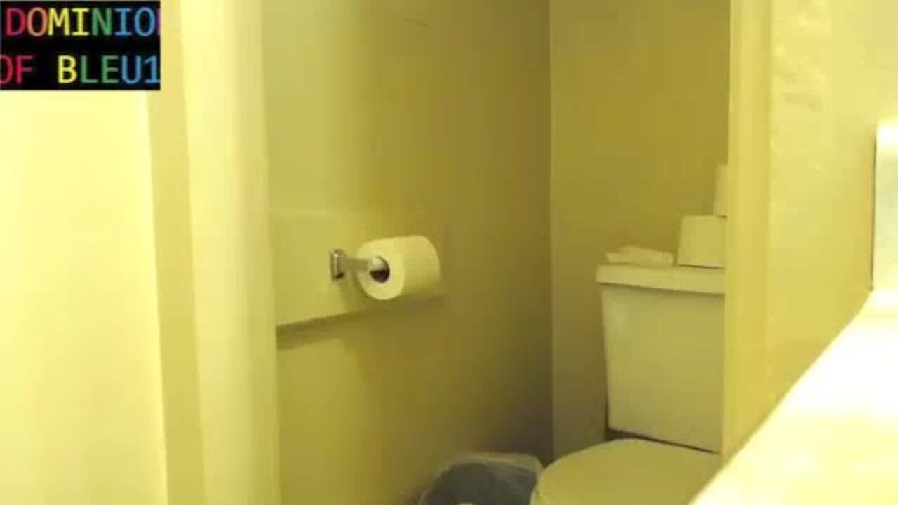 Pornstar gets her scat toilet filled with warm pee