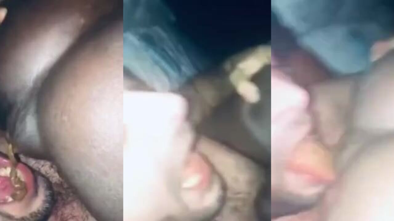 Watch this dude devour a lot of filth in his mouth