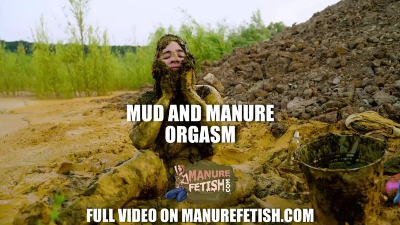 Watch these filthy sluts get off in mud and manure - watch them cum hard!