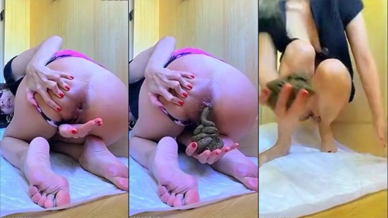 Watch this kinky slut take a deep scat pounding in this filthy porn video