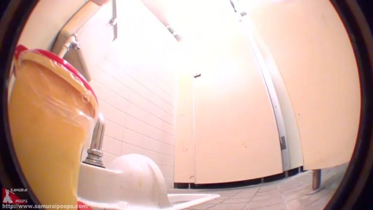 Get up close and personal with the Japanese slut in uniform as she takes a hardcore scat pounding in her squat