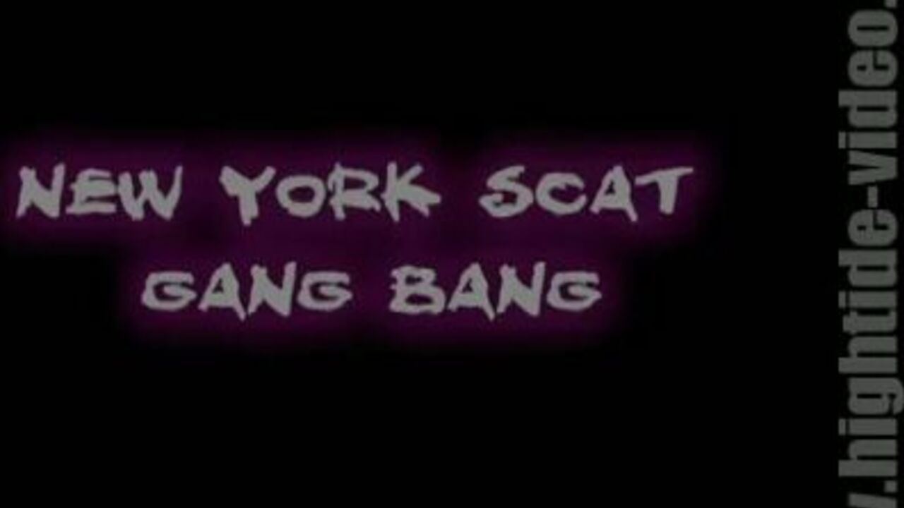 Watch as these scat-loving sluts get down and dirty in a Brooklyn gangbang