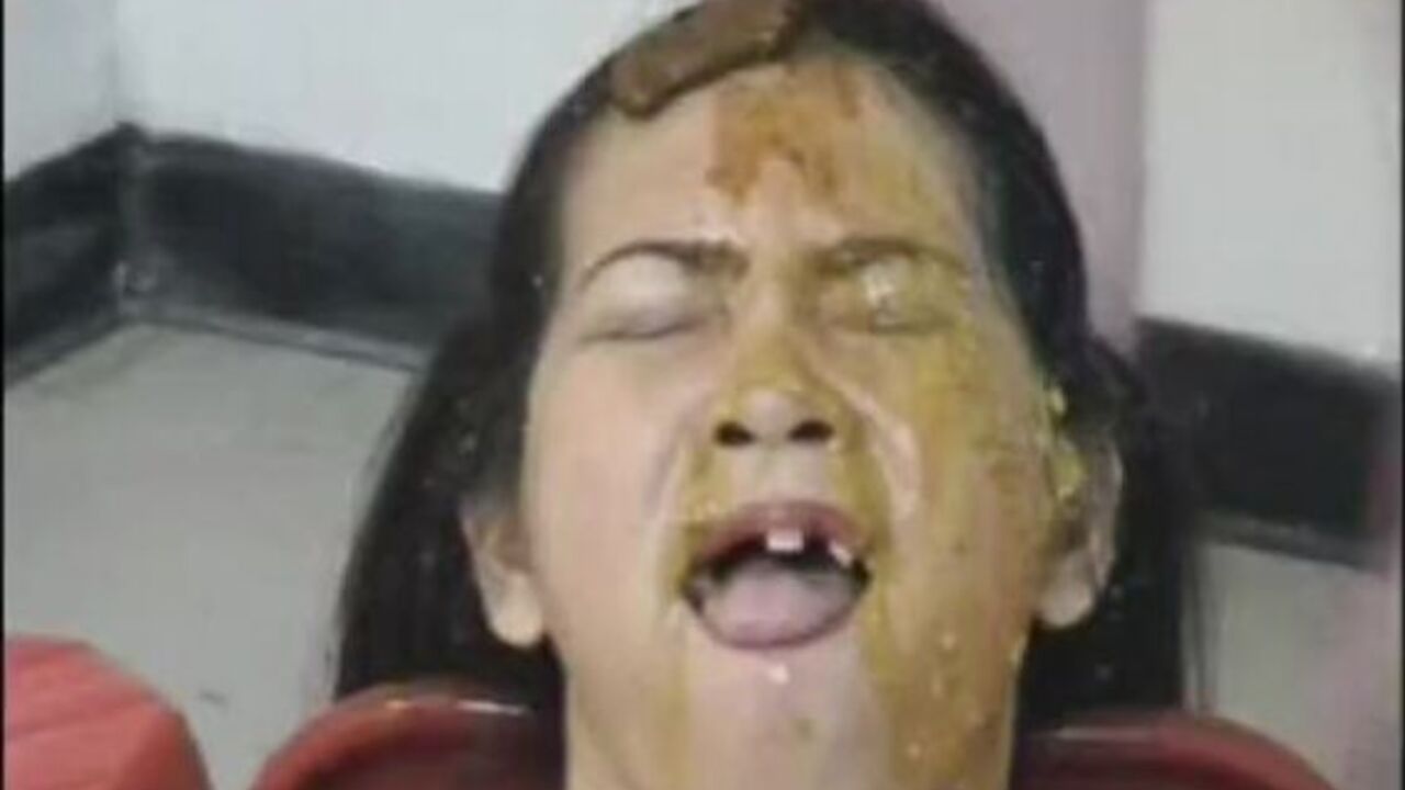 Watch this kinky Asian slut get her tootless ass and face roped for your pleasure