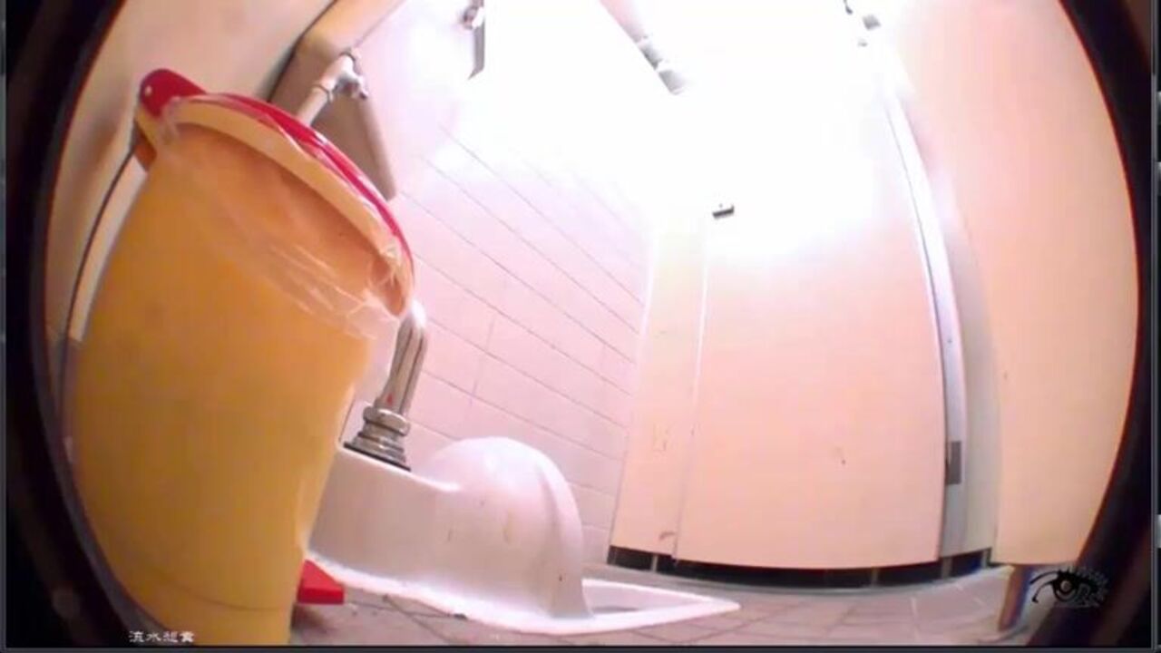 Cute Asian slave gets her scat pumped and shits like a pro