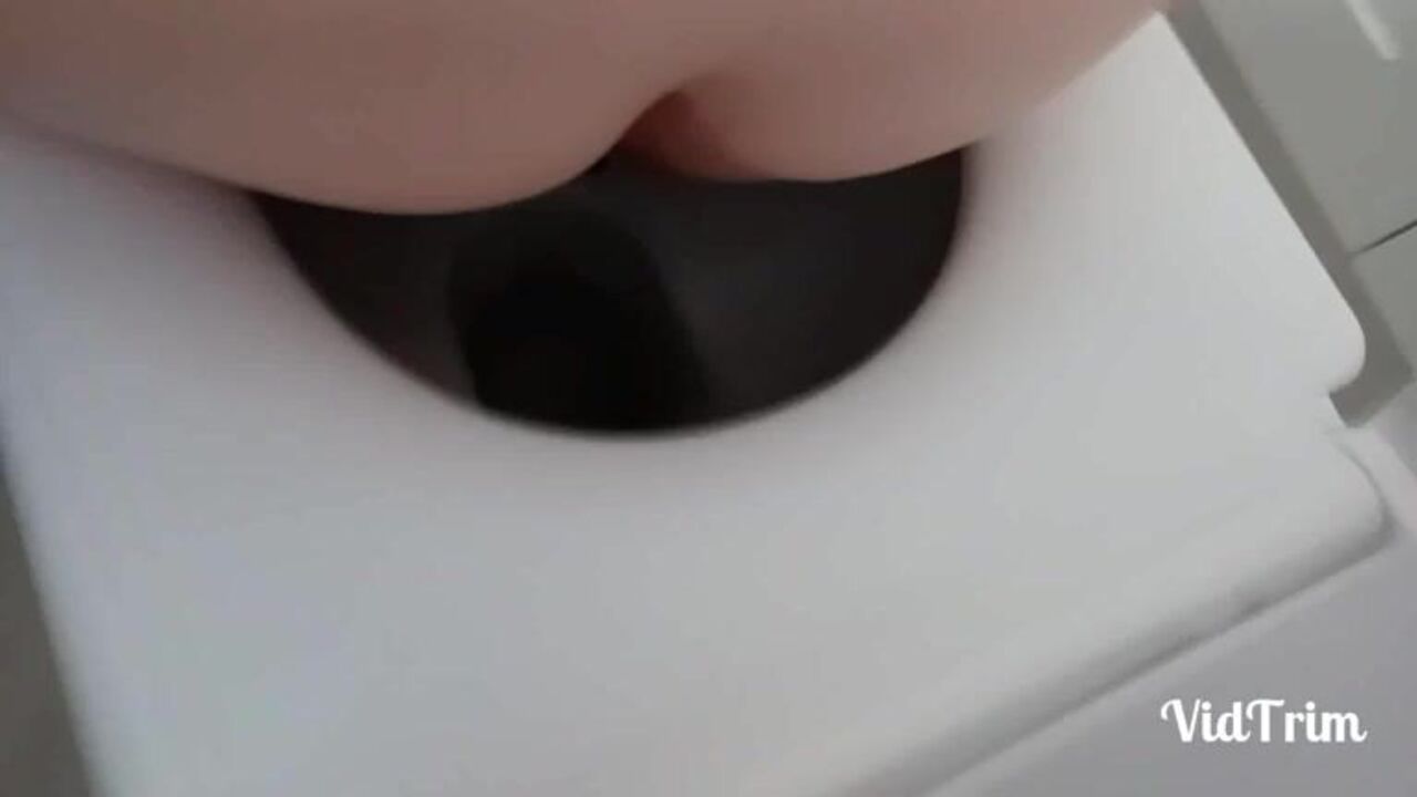 Watch this filthy slut get her scat filled up with her own filth