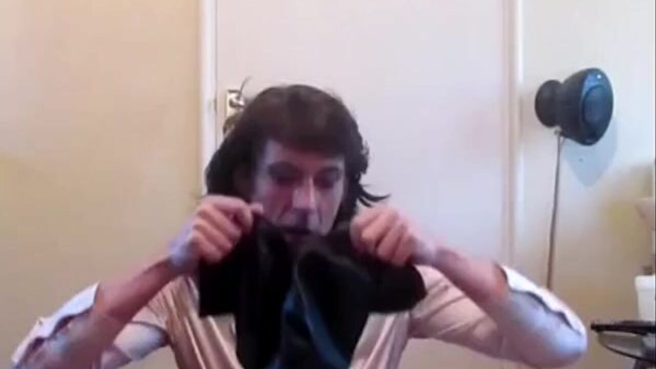 Tiffany Tgirl submits to a wild pissing session from her alpha's black dick