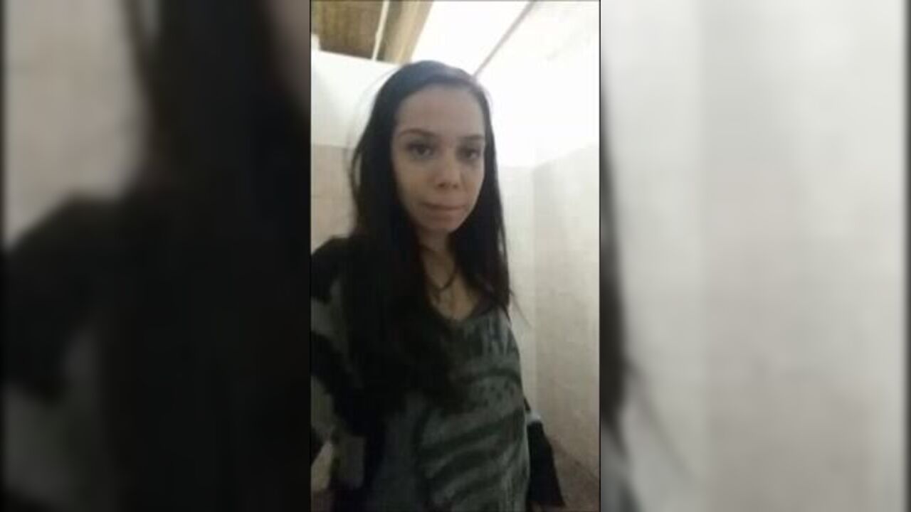 Public restroom slut gets her scat drenched in golden shower