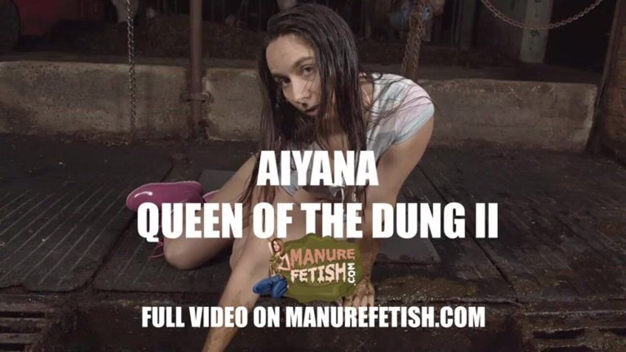 Aiyana Queen's steamy masturbation in cowshit video - teaser