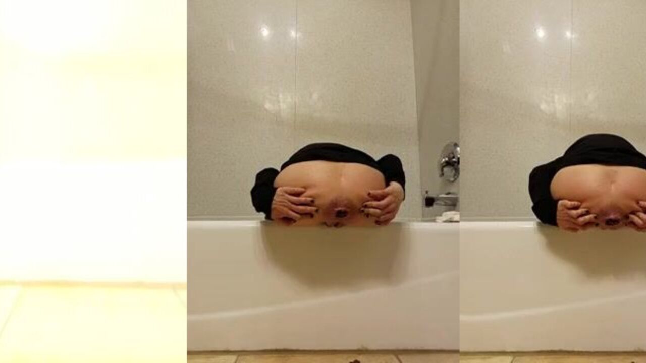 Watch this insatiable slut get her ass and pussy filled with warm, sticky goo