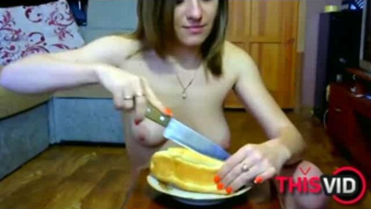 Get ready to eat your own cum while you watch this scat porn video of a filthy slave getting her meal