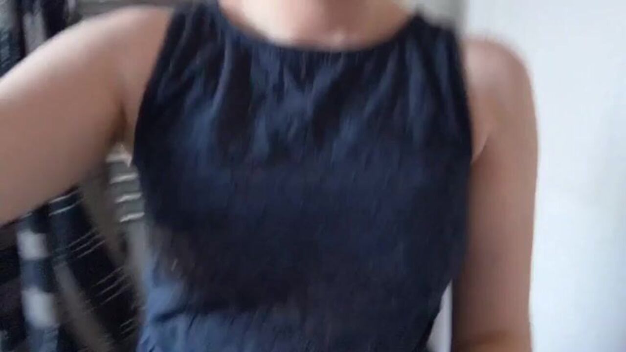 Blonde beauty sniffing her hard poo for the first time ever!