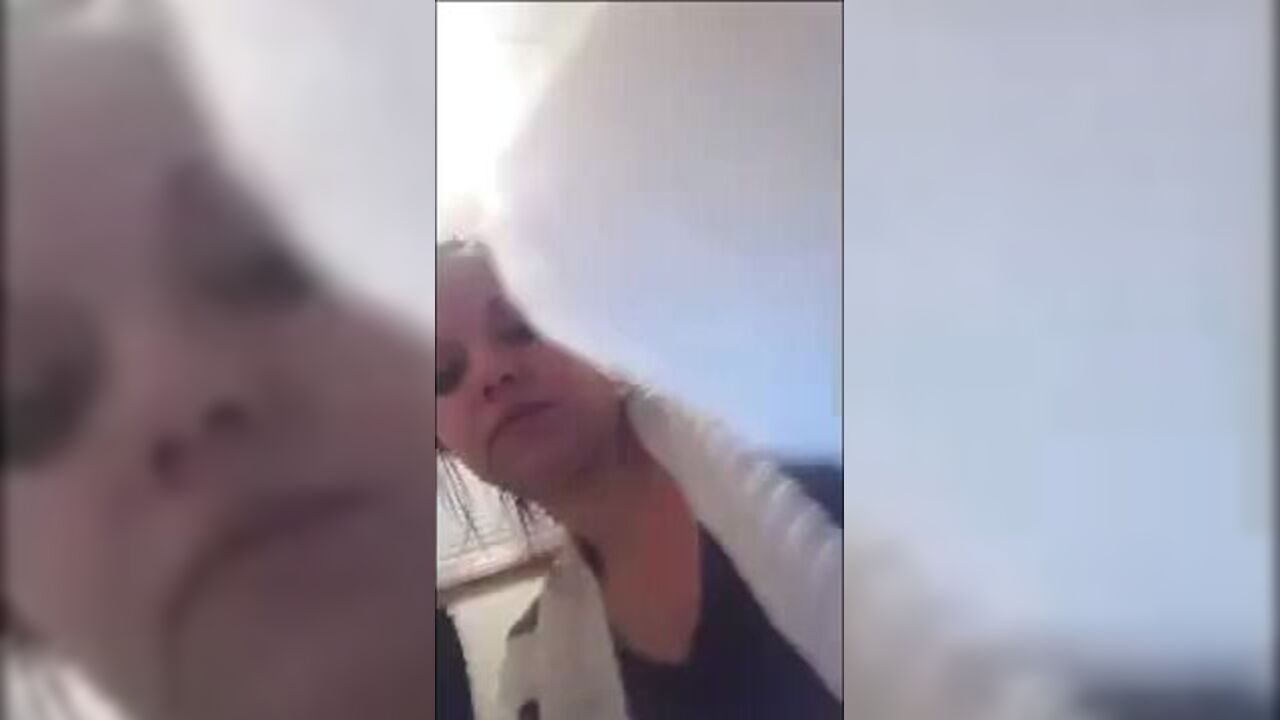 Watch this petite babe get her round ass pumped and her juicy pussy splattered with pee