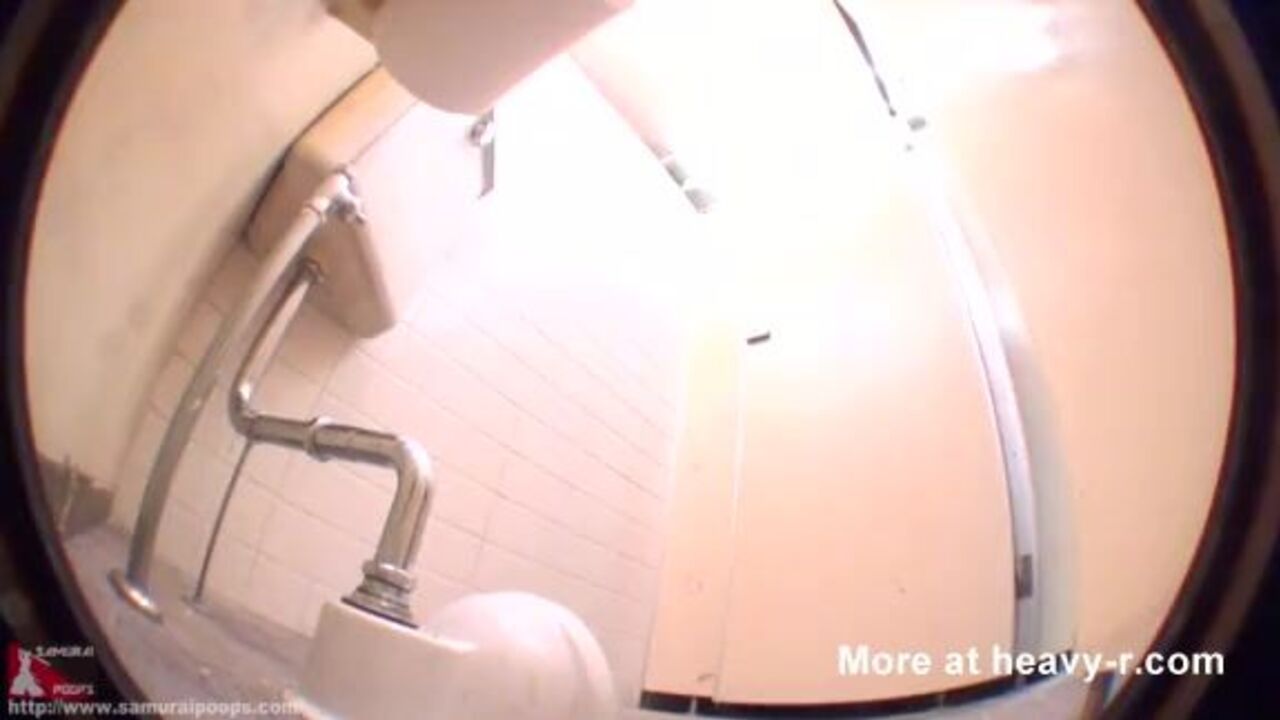 Watch this kinky schoolgirl caught on toilet & getting her filthy ass drilled