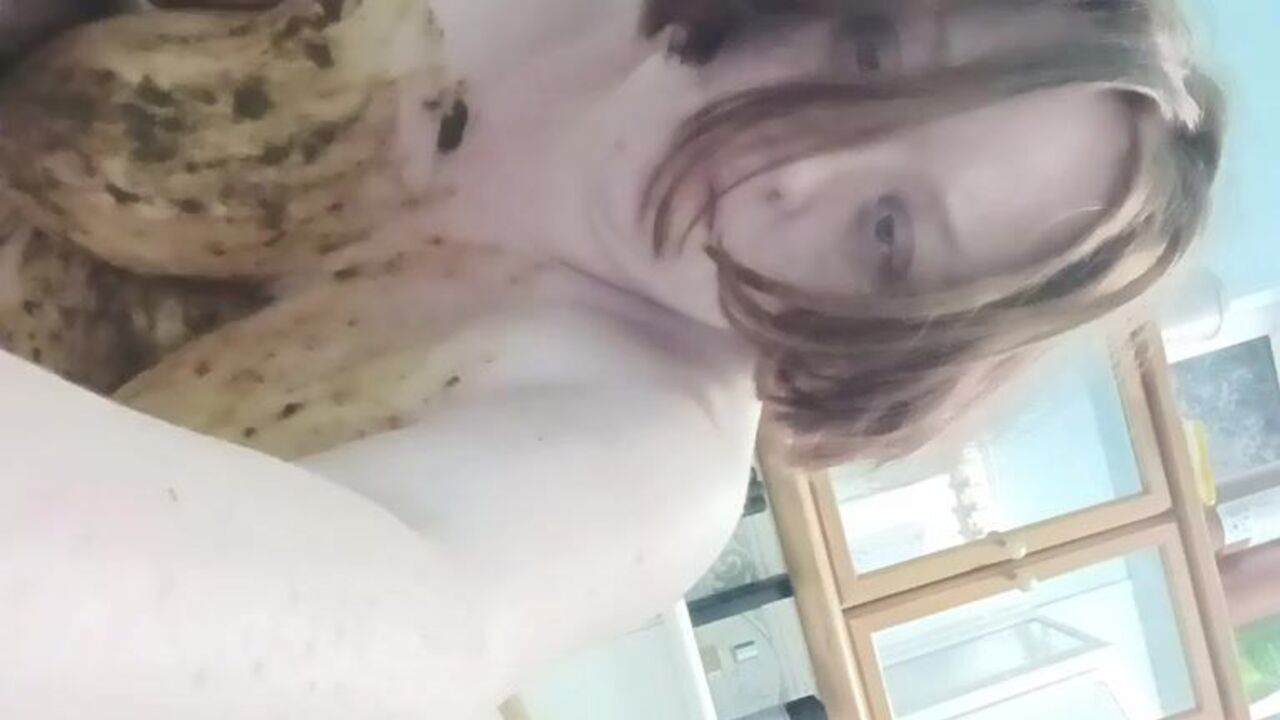 Get a close-up view of this filthy slut getting her scat pumped and reamed