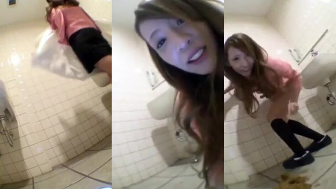 Watch a scat porn video with a dirty girl in a filthy act