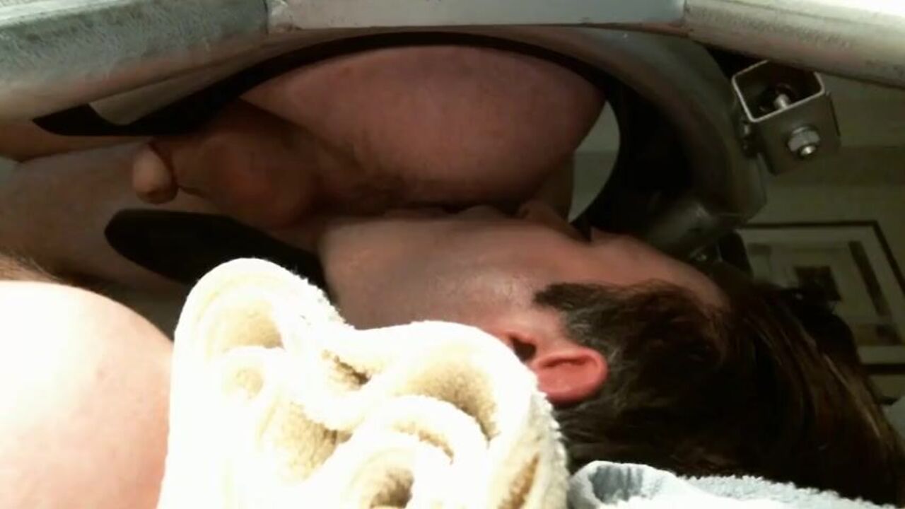 Watch this kinky scat feeder get hammered hard and gulp down his own juice