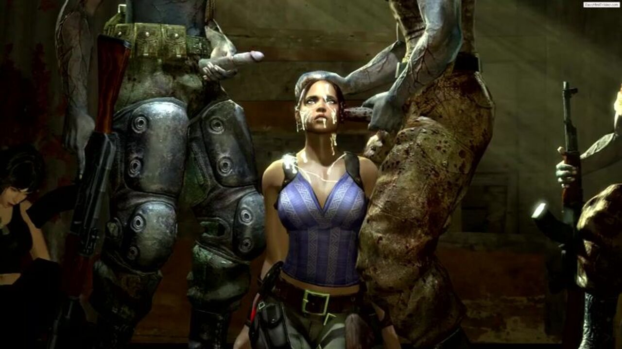 Sheva Alomar gets her brains fucked out in a nasty gurochanop orgy