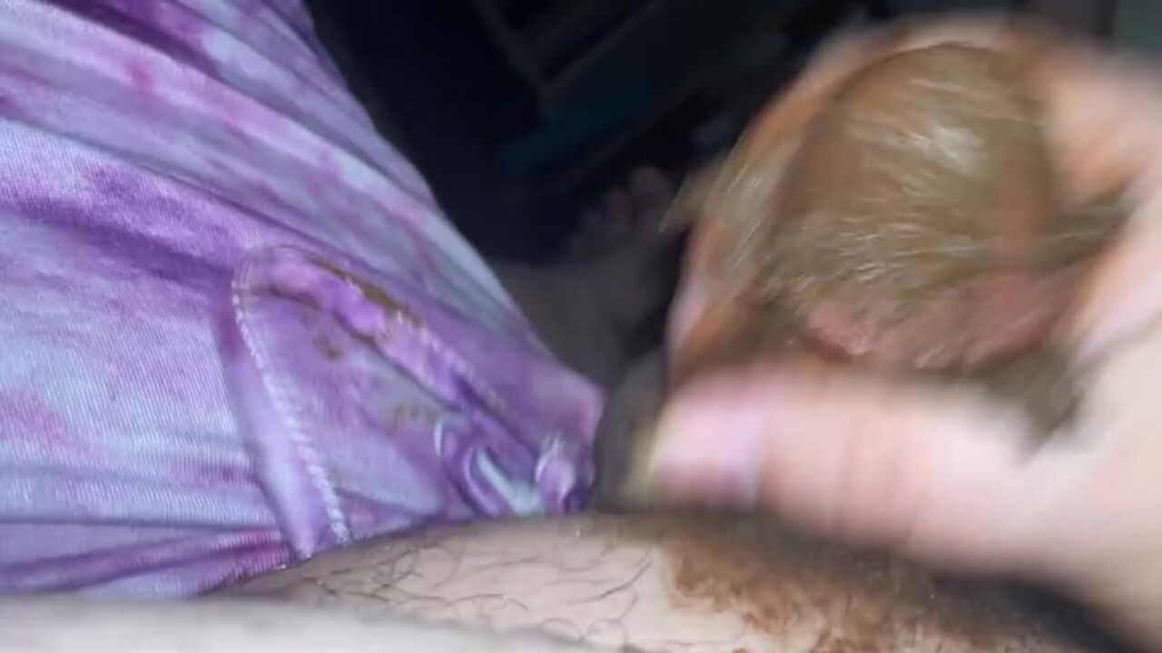 Watch this filthy BBW scat and bubble while getting fucked on the couch at night