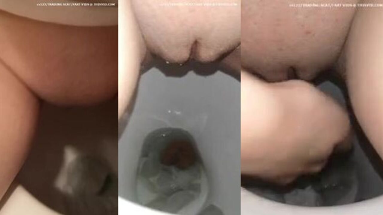 Watch this kinky girl get her scat pumped and then enjoy a hot, wet surprise