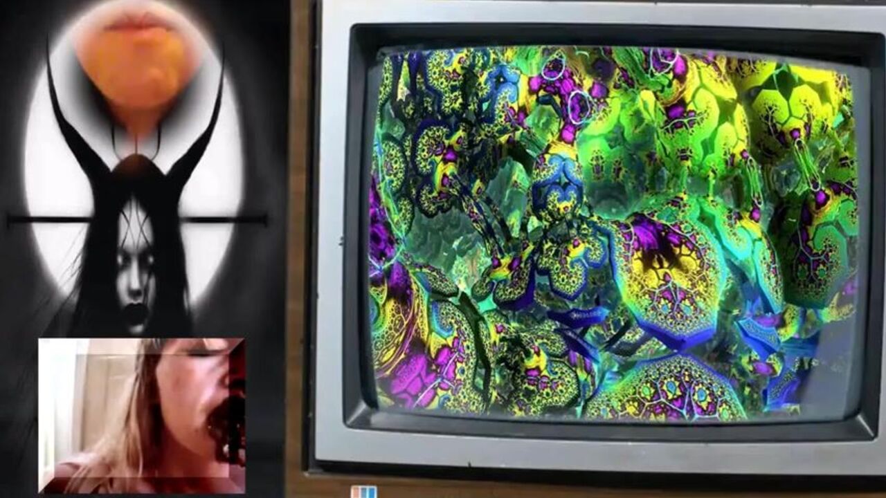 Satan's bitch mistress natashaglory dominates lilith in satanic fuckfest