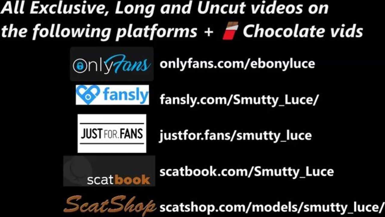 Watch this ebony slut get her ass drilled hard & squirt like a turd