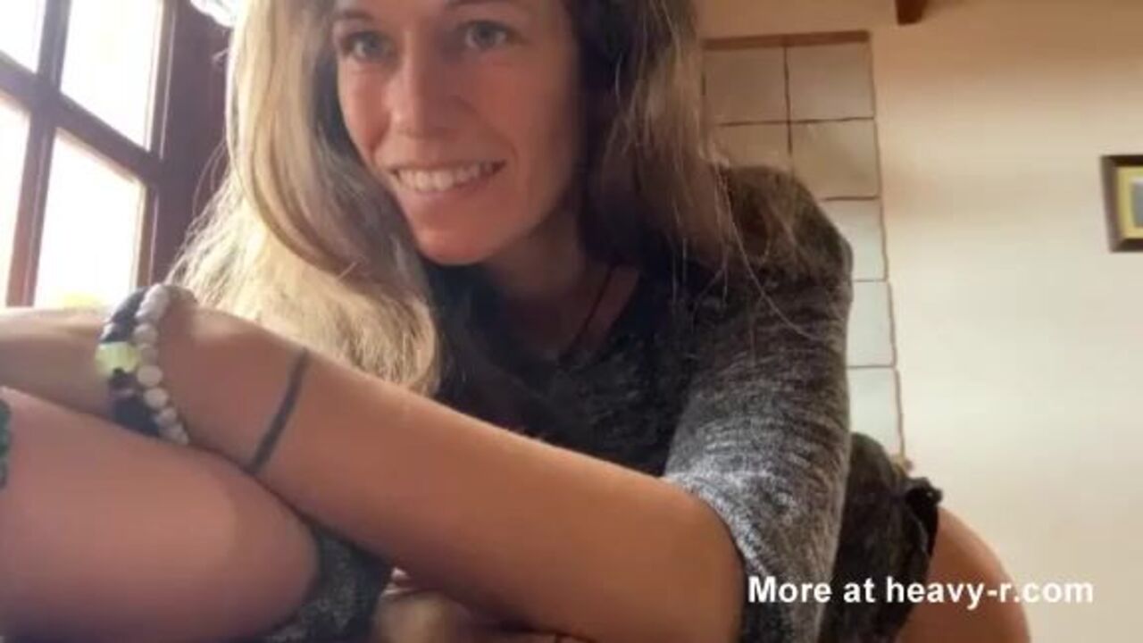 Watch this scat-loving slut get her daily dose of human waste