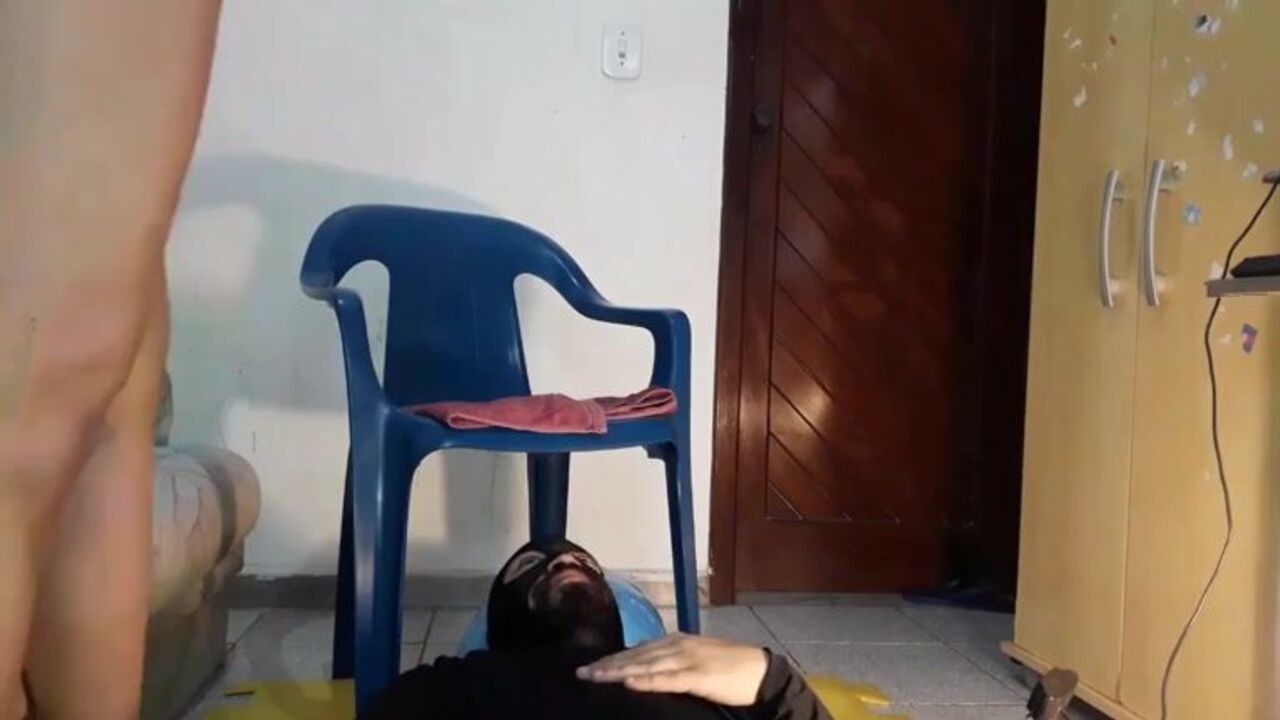 Watch this kinky mistress humiliate her submissive with a scat fetish