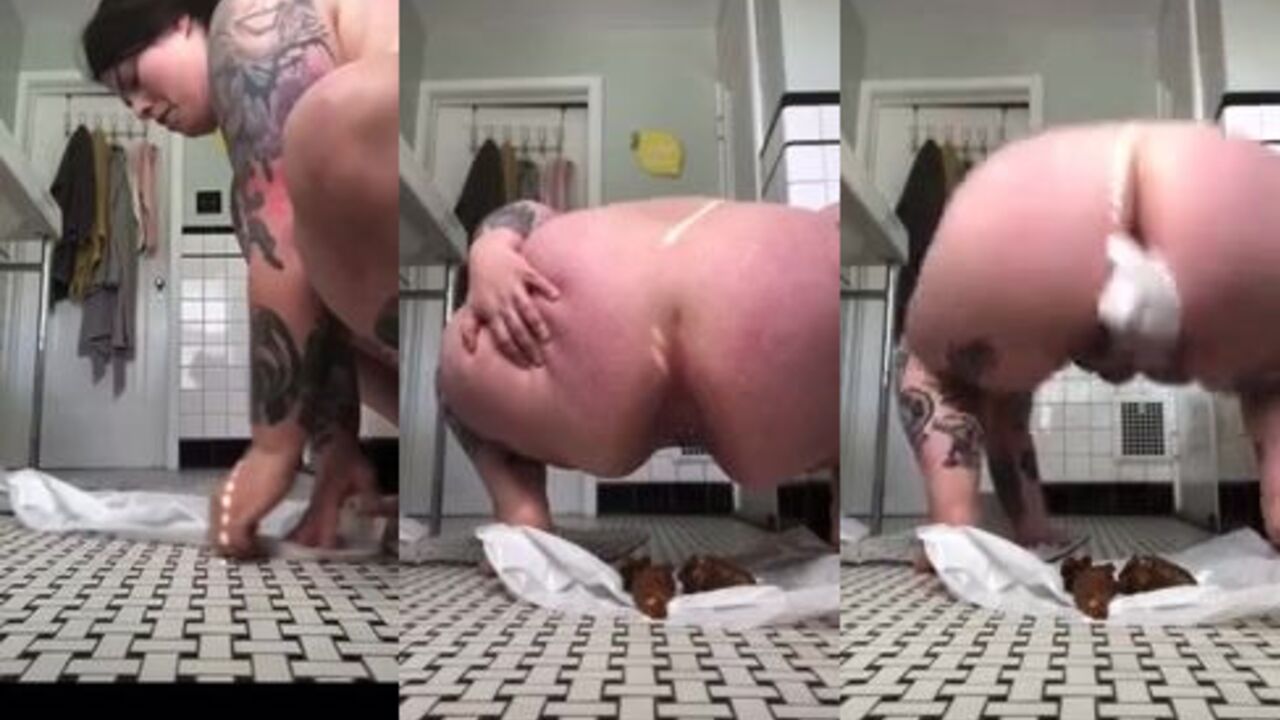 Watch this big booty slut get her pussy and ass scatted in this wild fetish video