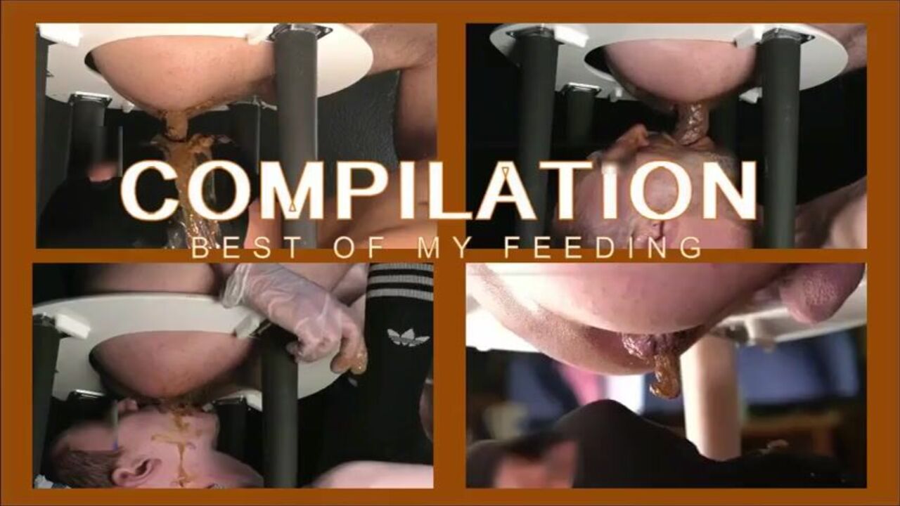Get ready for a wild compilation of scat and feeding with some hot action!