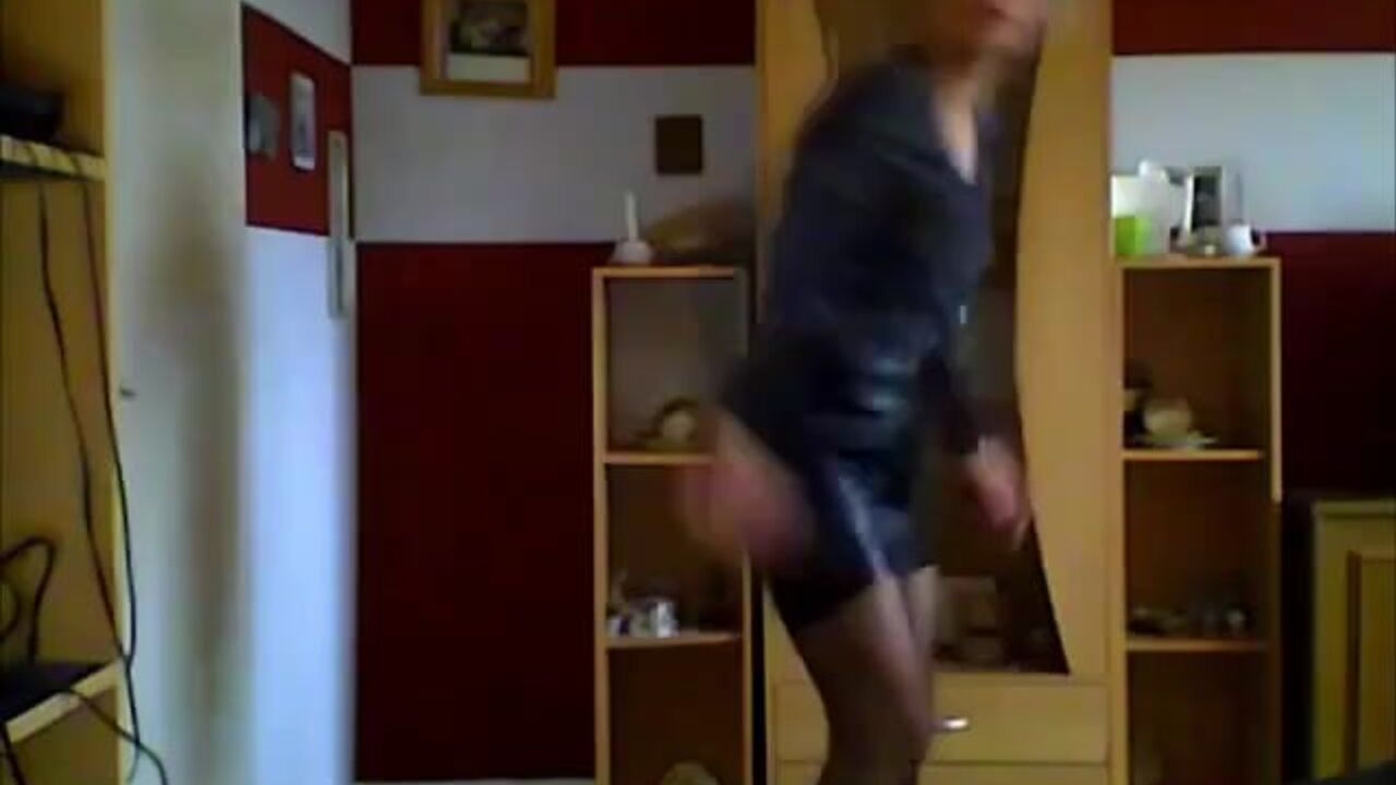 Watch this German MILF get down and dirty with her own jizz while scatting it up!