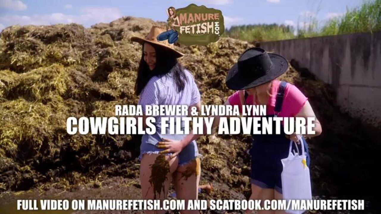 Rada brewer and Lyndalynn Cowgirl get filthy with scat play in their videos