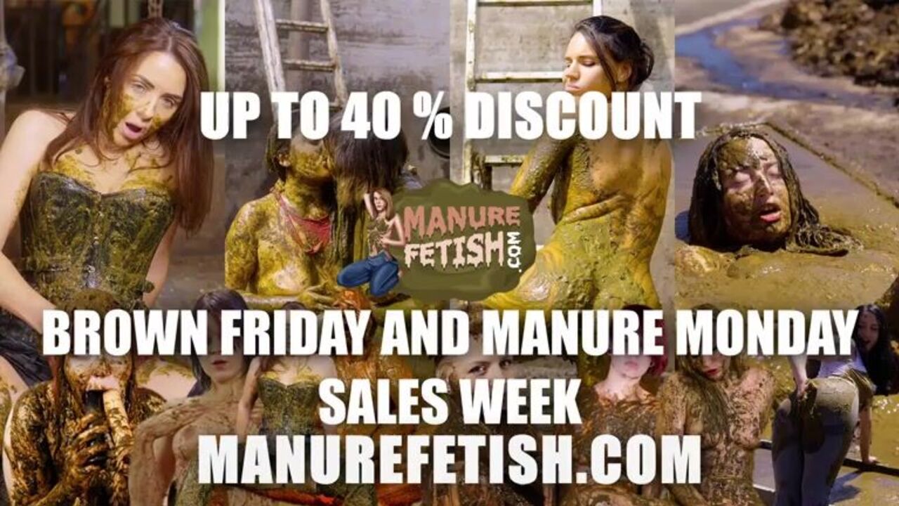 ManureFetish's Brown Friday Sale ends with a wild scat party!