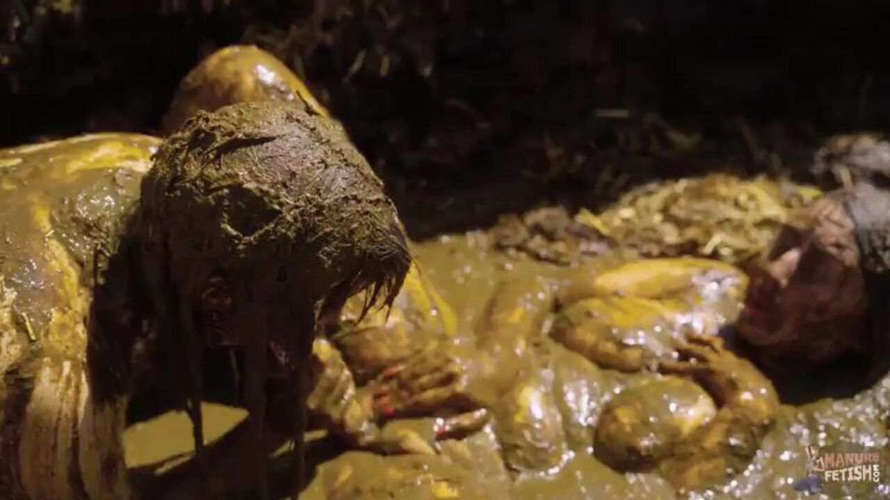 Rada Brewer enjoys some wild scat fun with a hot chick in cowshit