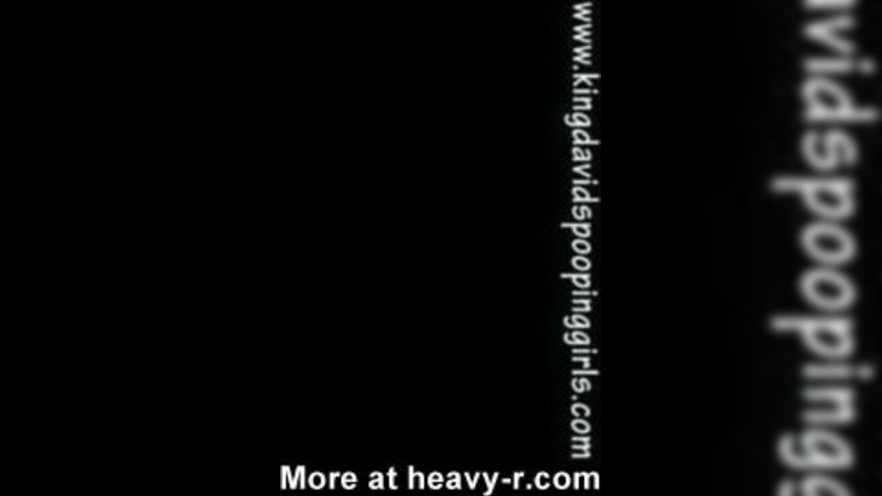 Dirty scat porn of cute girls taking big loads in show-style video