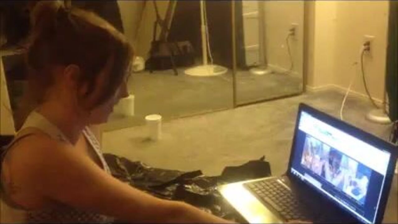 Naughty night with a filthy slut and her scat fetish