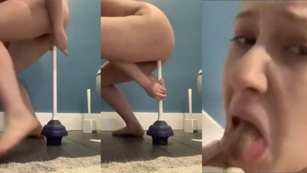 Jasmine Bush goes wild licking scat and filthy porn in her Poop Fetish video