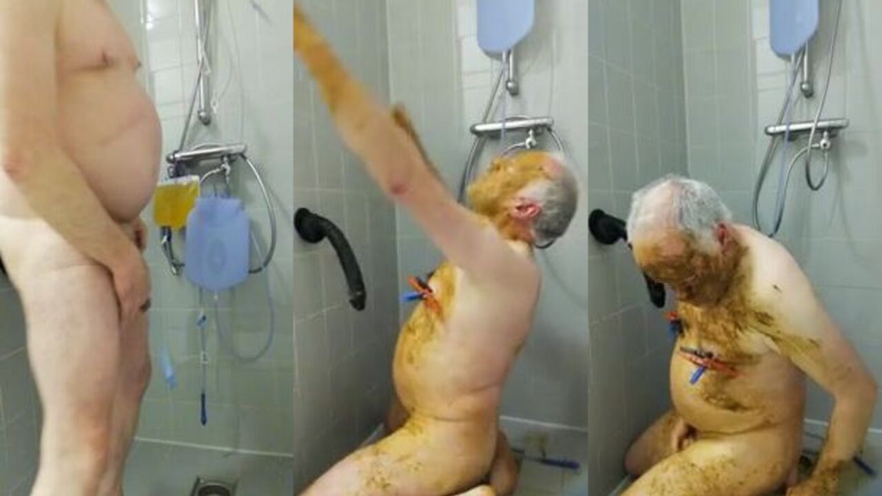 Kinky Enema Slave Scatters Her own Cum in a Pervy Slave Video