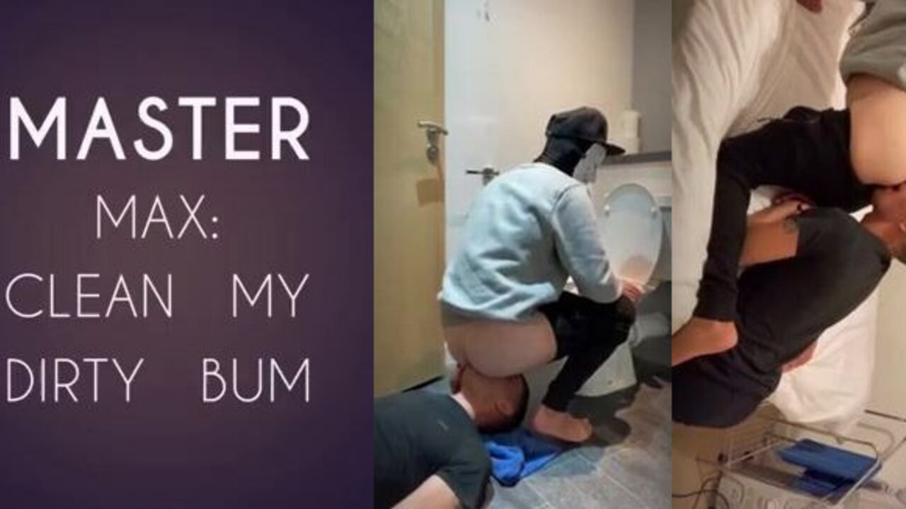 Clean my Shitty Dirty Ass with my filthy scat