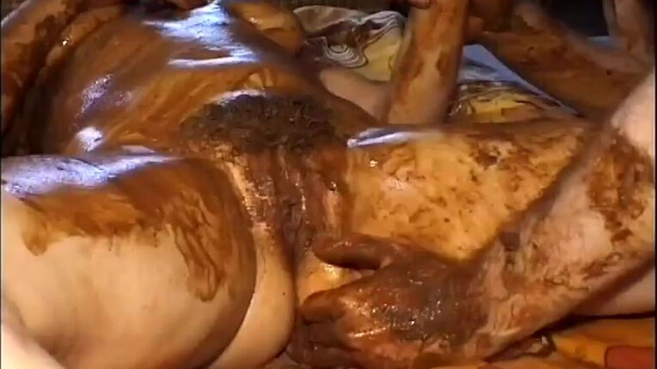Watch this filthy slut get a taste of her own urine in a wild scat porn video