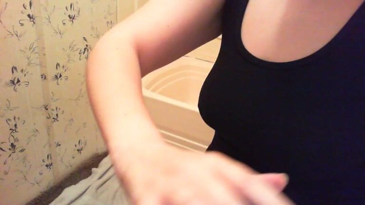 Watch this cutie with a cute booty take two hard cocks in her ass and scat like a pro!