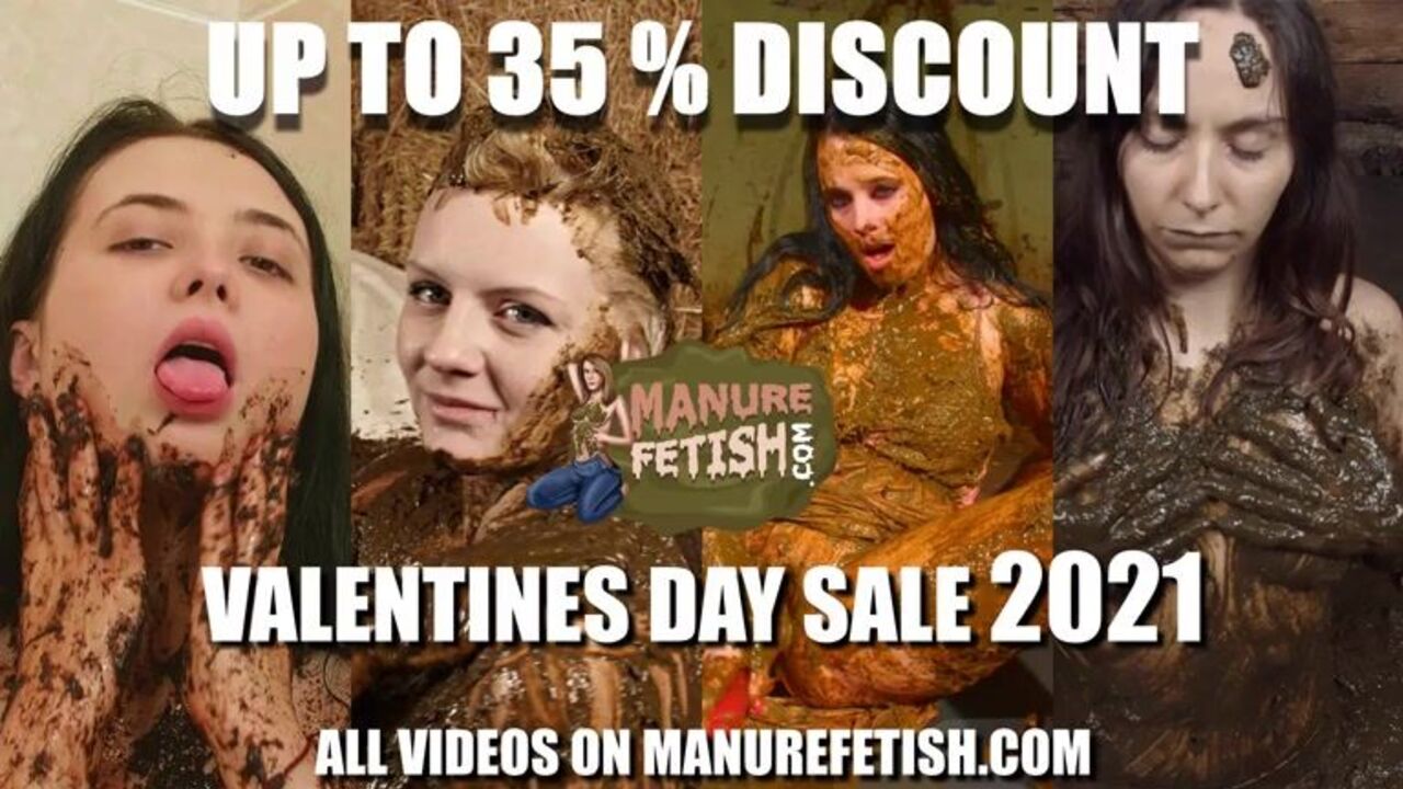 Get a taste of the best Valentines Day sales ever with scat porn and poop porn videos