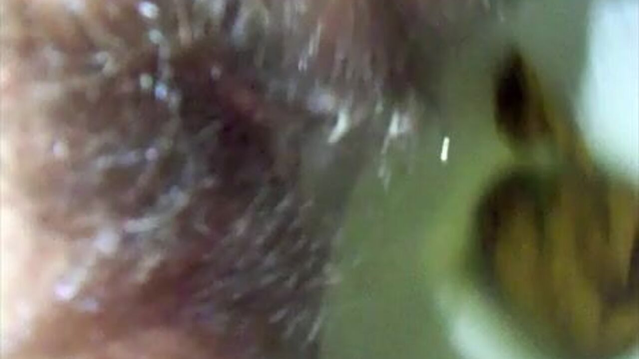 Watch this filthy slut take a toilet piss in a homemade video