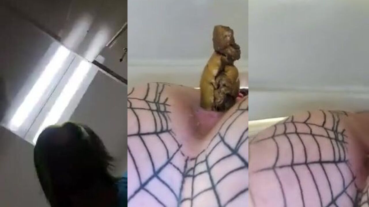 Watch these filthy sluts scat and make their slaves watch!