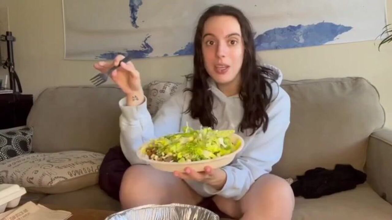 Watch La Salade's scat fetish video, in which she gets dominated and humiliated