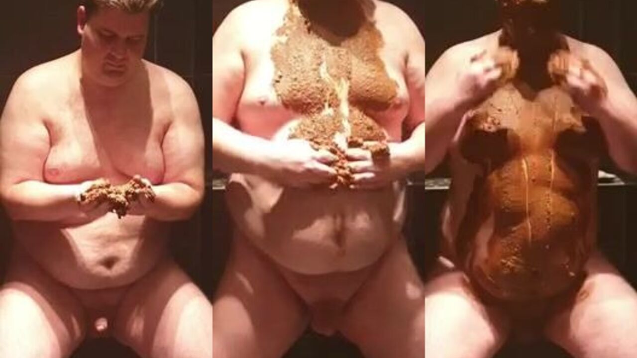 Kinky perverted play with scat and other excretions